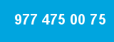 977 475 00 75 977 475 00 75